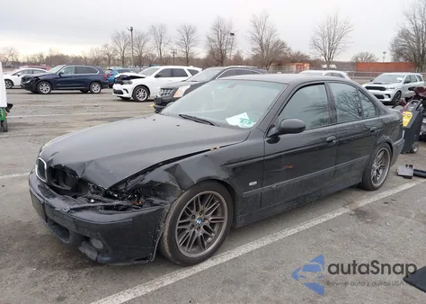 2003 BMW M5 z USA, uszkodzony, nr VIN WBSDE934X3CF93936
